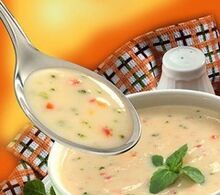 Gastrit için sümüksü tahıl çorbası
